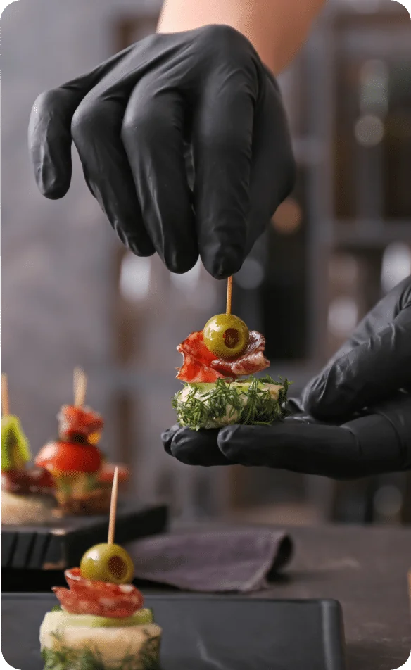 Film and TV Production catering onsite event